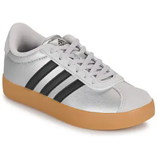 Adidas Rövid szárú edzőcipők VL COURT 3.0 K Ezüst 35 gyerek cipő