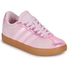 Adidas Rövid szárú edzőcipők VL COURT 3.0 K Rózsaszín 33 1/2 gyerek cipő