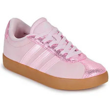 Adidas Rövid szárú edzőcipők VL COURT 3.0 K Rózsaszín 36 gyerek cipő