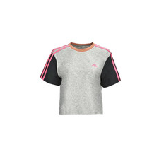 Adidas Rövid ujjú pólók 3S CR TOP Szürke EU L női póló