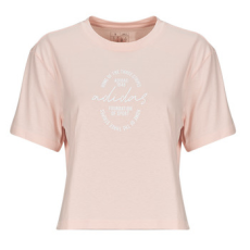 Adidas Rövid ujjú pólók Brand Love Signature Graphic T-Shirt Rózsaszín EU L