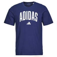 Adidas Rövid ujjú pólók Collegiate Lineage Graphic T-Shirt Kék EU M férfi póló