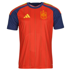 Adidas Rövid ujjú pólók Home Spain Football Jersey Piros EU M