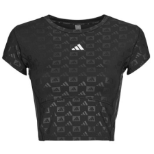 Adidas Rövid ujjú pólók Hyperglam Training Emboss T-Shirt Fekete EU L női póló