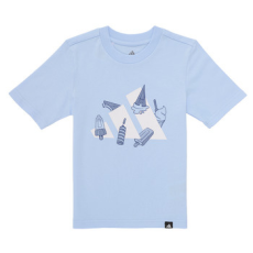 Adidas Rövid ujjú pólók JI6679 Kék 4 / 5 éves