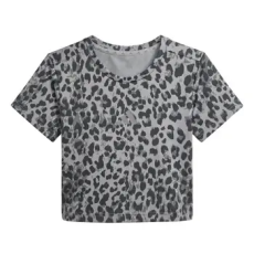 Adidas Rövid ujjú pólók SEASONAL ANIMAL PRINT SPORT T-SHIRT Szürke 5 / 6 éves