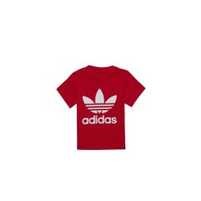 Adidas Rövid ujjú pólók TREFOIL TEE Piros 3 / 6 hónapos gyerek póló