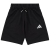Adidas Rövidnadrágok adidas Boys French Terry Slogan Shorts Kids Fekete 7 / 8 éves