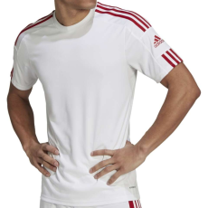 Adidas Squadra 21 férfi póló, fehér/piros, 2XL