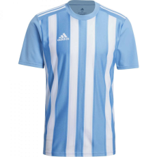 Adidas Striped 21 férfi póló, fehér/kék, M