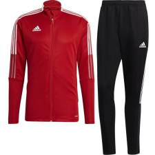 Adidas Tiro 21 Track férfi tréningruha, piros/fekete, 2XL férfi edzőruha