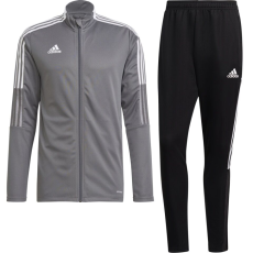 Adidas Tiro 21 Track férfi tréningruha, szürke/fekete, S