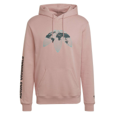 Adidas United kapucnis pulóver HF4903 Férfi Rózsaszín XL