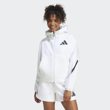 Adidas W Z.n.e. Kapucnis Pulóver Fz JE7849 Női Fehér M női pulóver, kardigán