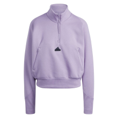 Adidas W Z.N.E. QZ IS3899 női lila S edzőpulóver