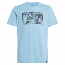 Adidas Y Messi G T JJ1413 póló gyerek kék 140