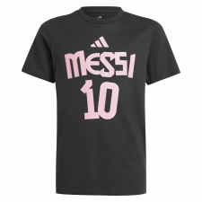 Adidas Y Messi N&amp;N G póló JM3553 gyerek fekete 140 gyerek póló