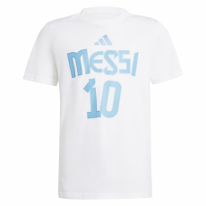 Adidas Y Messi N&n G T JJ1416 póló gyerek fehér 164