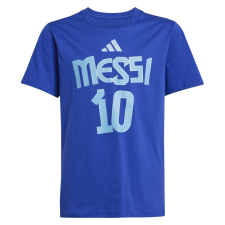 Adidas Y Messi N&n G T JJ1417 póló gyerek kék 140 gyerek póló