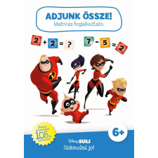 - - ADJUNK ÖSSZE! - MATRICÁS FOGLALKOZTATÓ - DISNEY SULI - SZÁMOLNI JÓ! gyermek- és ifjúsági könyv