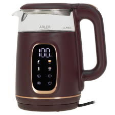 ADLER AD 1305 1.7L Vízforraló 2200 Watt - Burgundi (AD 1305 B) vízforraló és teáskanna