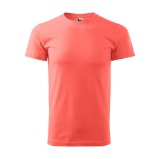 ADLER Basic férfi póló - Korallpiros - XXXXL