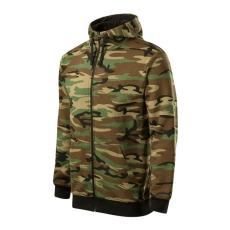 ADLER CAMO ZIPPER férfi kapucnis fels?