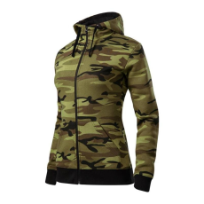 ADLER CAMO ZIPPER női kapucnis felső