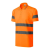 ADLER HV RUNWAY jól láthatósági unisex galléros póló