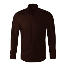 Adler (MALFINI) Férfi hosszú ujjú ing Dynamic - Kávébarna | M férfi ing