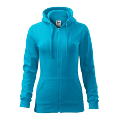 ADLER Női felső Trendy Zipper - Türkiz - S