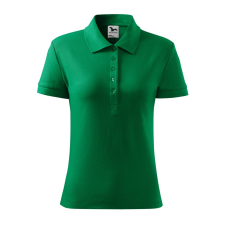 ADLER Női galléros póló Cotton Heavy - Középzöld - XS női póló