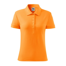 ADLER Női galléros póló Cotton Heavy - Mandarin narancs - XXL