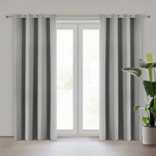  Adley sötétítő függöny Ezüst 135x250 cm lakástextília