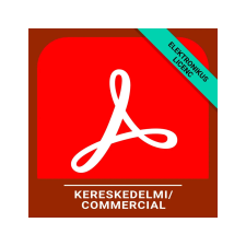 Adobe Acrobat Pro for teams - Üzleti, Többnyelvű, Új előfizetés, 12 hónap irodai és számlázóprogram