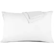ADORIC Mikroszálas Párnahuzat 40×80 cm 2 db – Fehér lakástextília