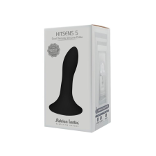 Adrien Lastic Hitsens 5 - alakítható, tapadótalpas anál dildó (fekete) anál