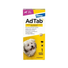 AdTab 2,5-5,5kg kutya 112mg élősködő elleni készítmény kutyáknak