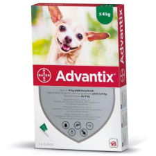 Advantix Advantix Spot On 4 kg alatt 1 db élősködő elleni készítmény kutyáknak