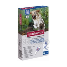 Advantix Advantix Spot On oldat kutyáknak A.U.V. 25 kg feletti kutyáknak (4 x 4,0 ml) élősködő elleni készítmény kutyáknak