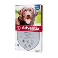  Advantix® spot on 25-40 kg (1 pipetta) nyitott dobozból élősködő elleni készítmény kutyáknak