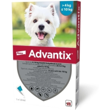 Advantix Spot On kutyáknak (1 darab | 4-10 kg | S | 1 ml / pipetta) élősködő elleni készítmény kutyáknak