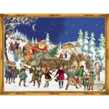 Adventskalender "Nikolaus im Schnee" – Sellmer Verlag naptár, kalendárium