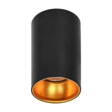  Adviti spot lámpatest mennyezeti fekete/arany 1x GU10 világítás