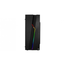 Aerocool Bolt táp nélküli ablakos ház fekete (4718009156326) számítógép ház