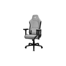 Aerocool CROWNASHGR, Ergonomic Gaming Chair, Adjustable Cushions, AeroWeave Technology, Grey forgószék