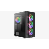 Aerocool Prism ARGB Számítógépház - Fekete