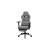 Aerocool ROYALASHGR Premium Ergonomic Gaming Chair Legrest Aeroweave Technology Grey