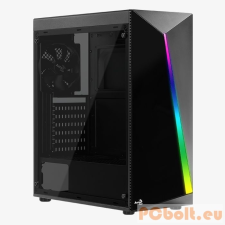 Aerocool Shard RGB Window Black számítógép ház