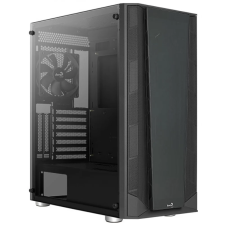 Aerocool Számítógépház Aerocool Prism v1 ATX Fekete Edzett üveg (ACCM-PB29013.11) számítógép ház